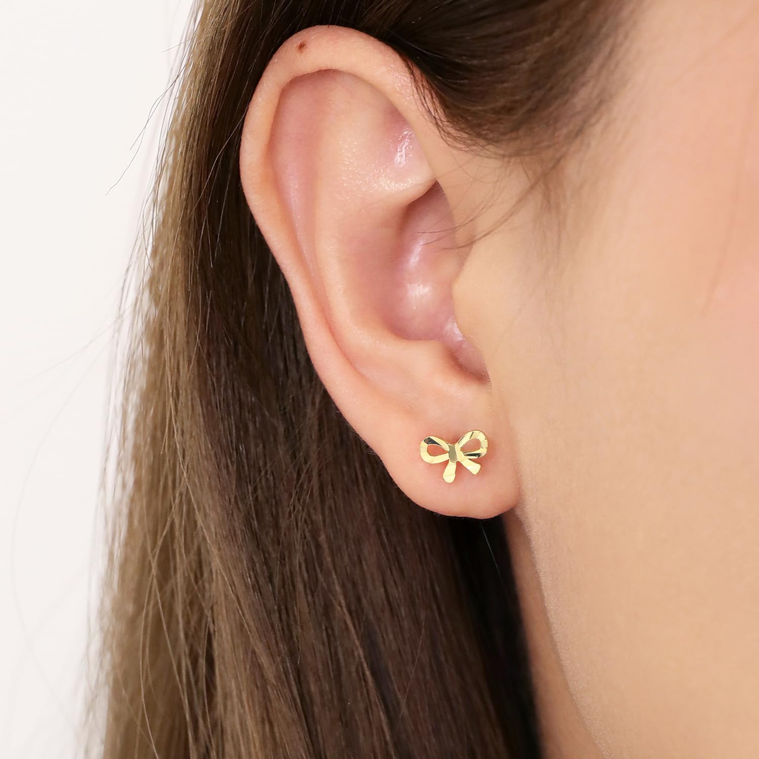 Meissa Orecchini a Bottone con Chiusura a Sfera e Vite per Donne e Ragazze, Fiore Carino in Argento Sterling 925, Zirconia Cubica, Sicuri e Comodi per il Sonno, Artigianali