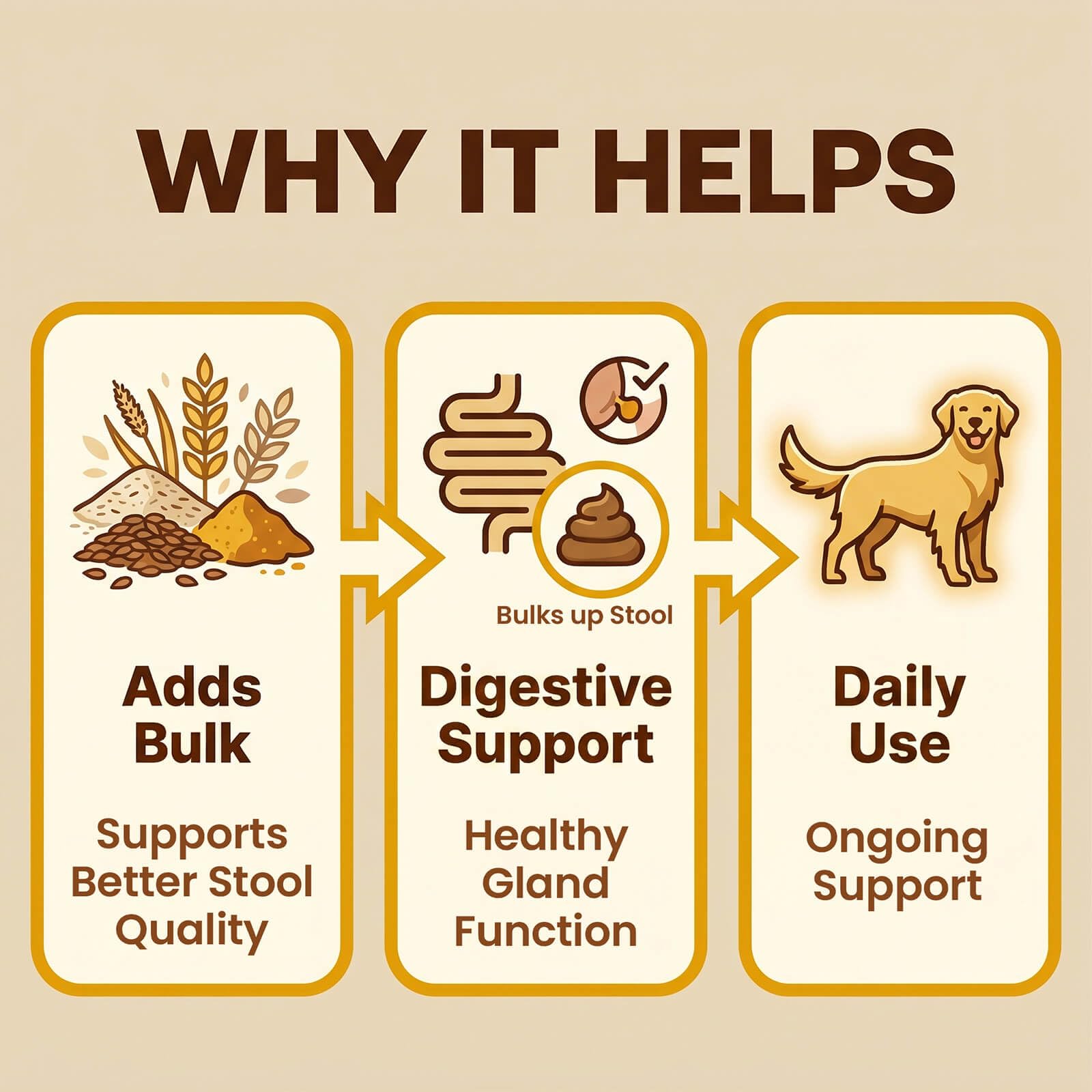 Anal Gland Support Soft Chews for Dogs, 90 Count – Pumpkin Seed Fiber, Psyllium & Dandelion Root with Probiotics (800M CFU) – Supports Firm Stools & Digestive Balance – Chicken & Liver - image 7