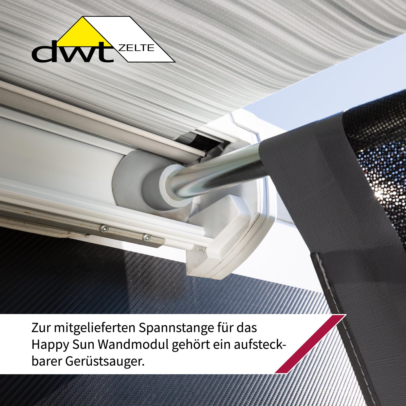 Happy Sun Markisenanbauteile passend Markise Thule/Omnistor,Fiamma,Dometic