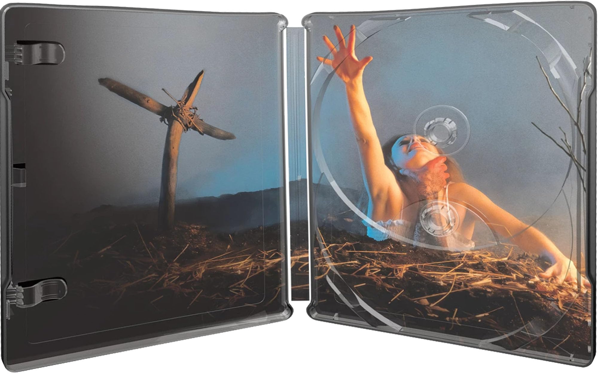 The Evil Dead (Limited Edition, SteelBook) [45th Anniversary] [1981] [4K UHD + Blu-ray] [Region Free]
