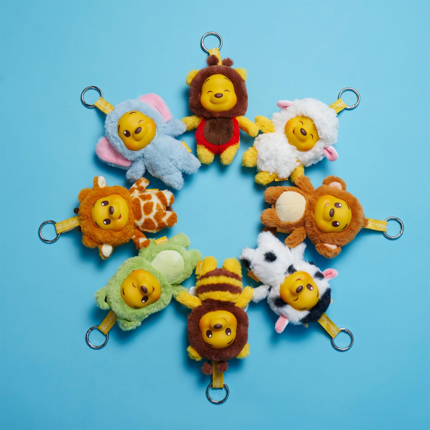 Disney YuYus Kubuś Puchatek, 6315870777, 12 cm, 8 rodzajów, wybór losowy