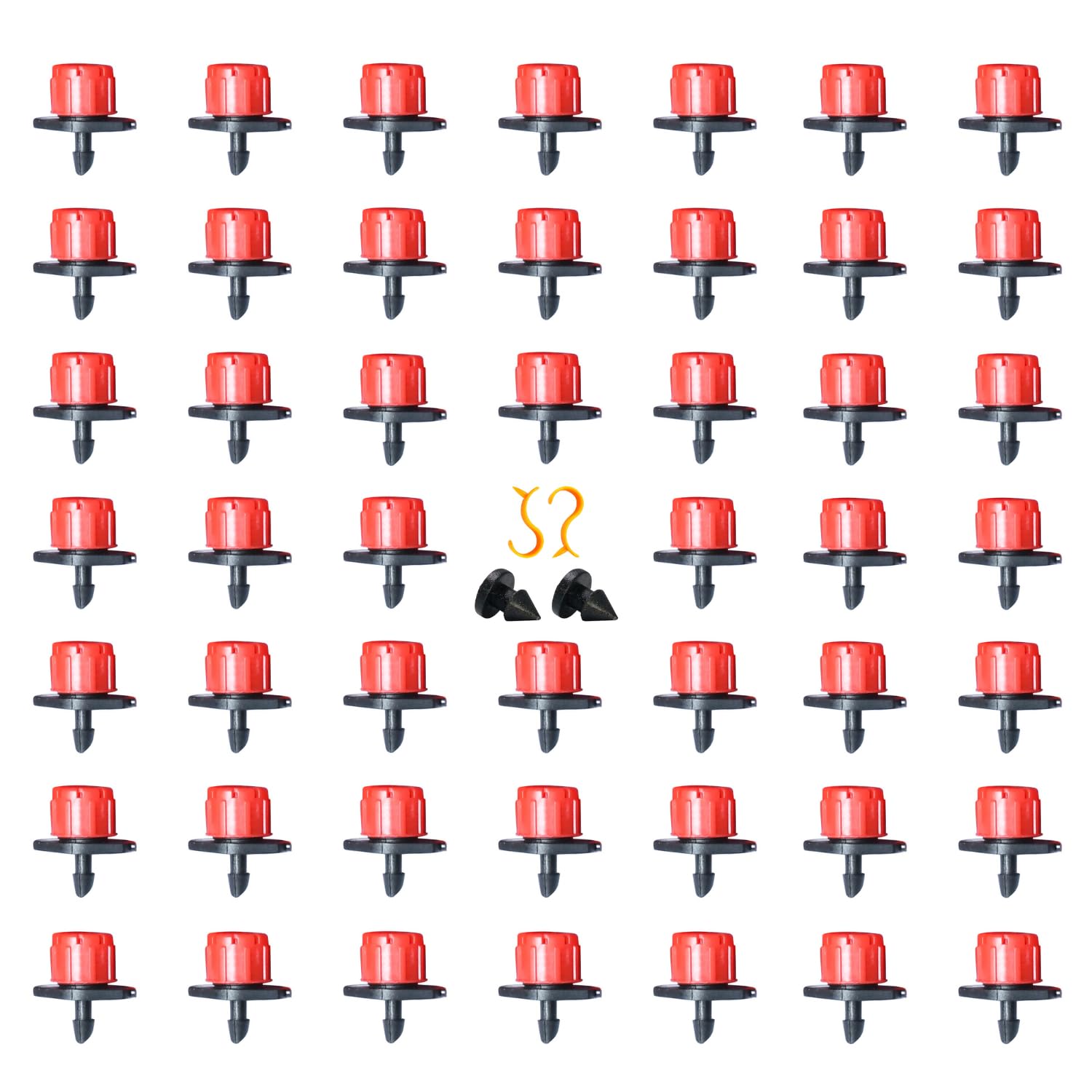 See full amazon price history chart for VAYAL IRRIGATIONS® Adjustable Dripper/Emitter 0-70 LPH | 360 Degree | 8 Drip Holes | Red & Black | Pack of 200 VAYAL IRRIGATIONS® Adjustable Dripper/Emitter 0-70 LPH | 360 Degree | 8 Drip Holes | Red & Black | Pack of 200 (B0CTHY8M97) Amazon Price History, Amazon Price Tracker