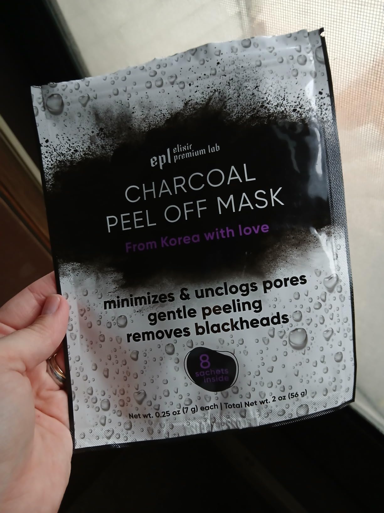 WONDER FAMILY Black Mask Peel Off Face Mask with Activated Charcoal Powder – Korean Blackhead Remover Mask for Nose & Face, Pore Cleaner, Clay Mask & Strips Alternative, Face Mask Skincare for Men & Women, Gift Set