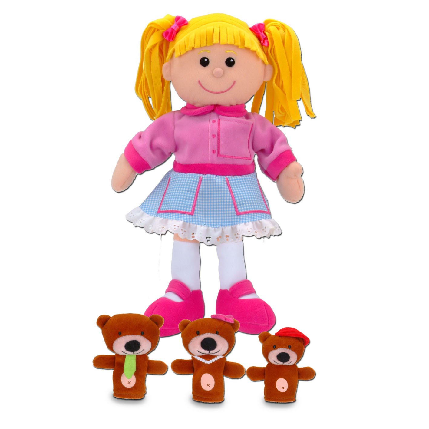 tellatale hand puppet goldilocks