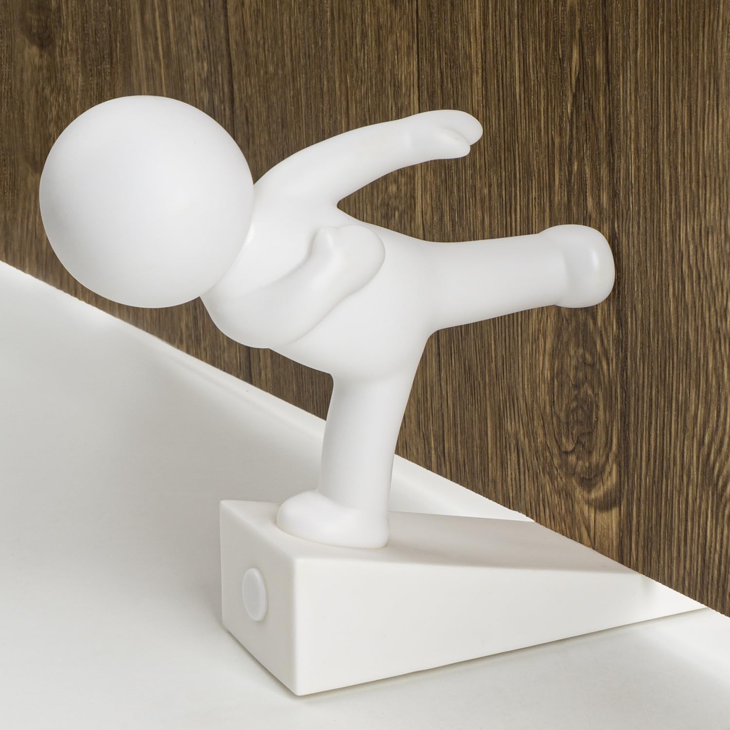 Omoojee Door Stop, Kick Buddy, White 1 Pack