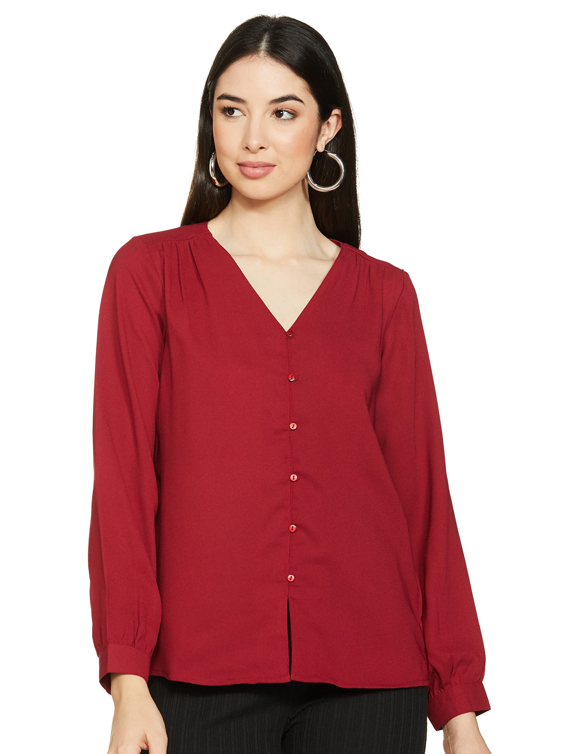 Amazon Brand - Symbol Women's Cotton Regular Fit Top