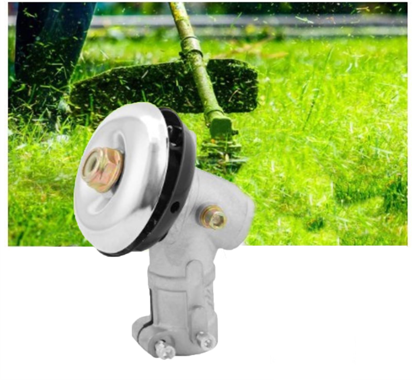 UZAMIRLEX Trimmer Replace Gear Head, 7 Teeth Gearhead for Brush Cutters and Lawn Mowers 28mm