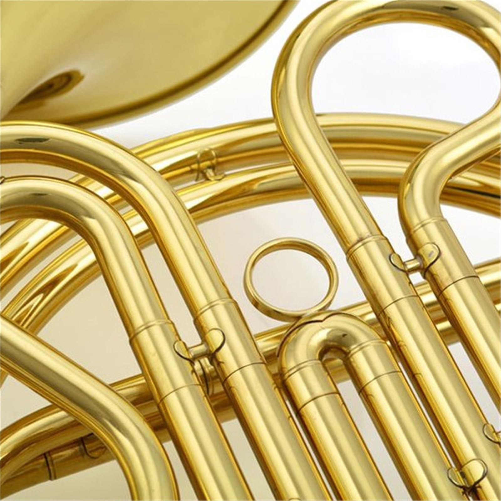 Trompa Profesional Francesa Amante De La Música Profesional Trompa Francesa Si Bemol Instrumento De Viento Metal De Una Sola De Tres Teclas