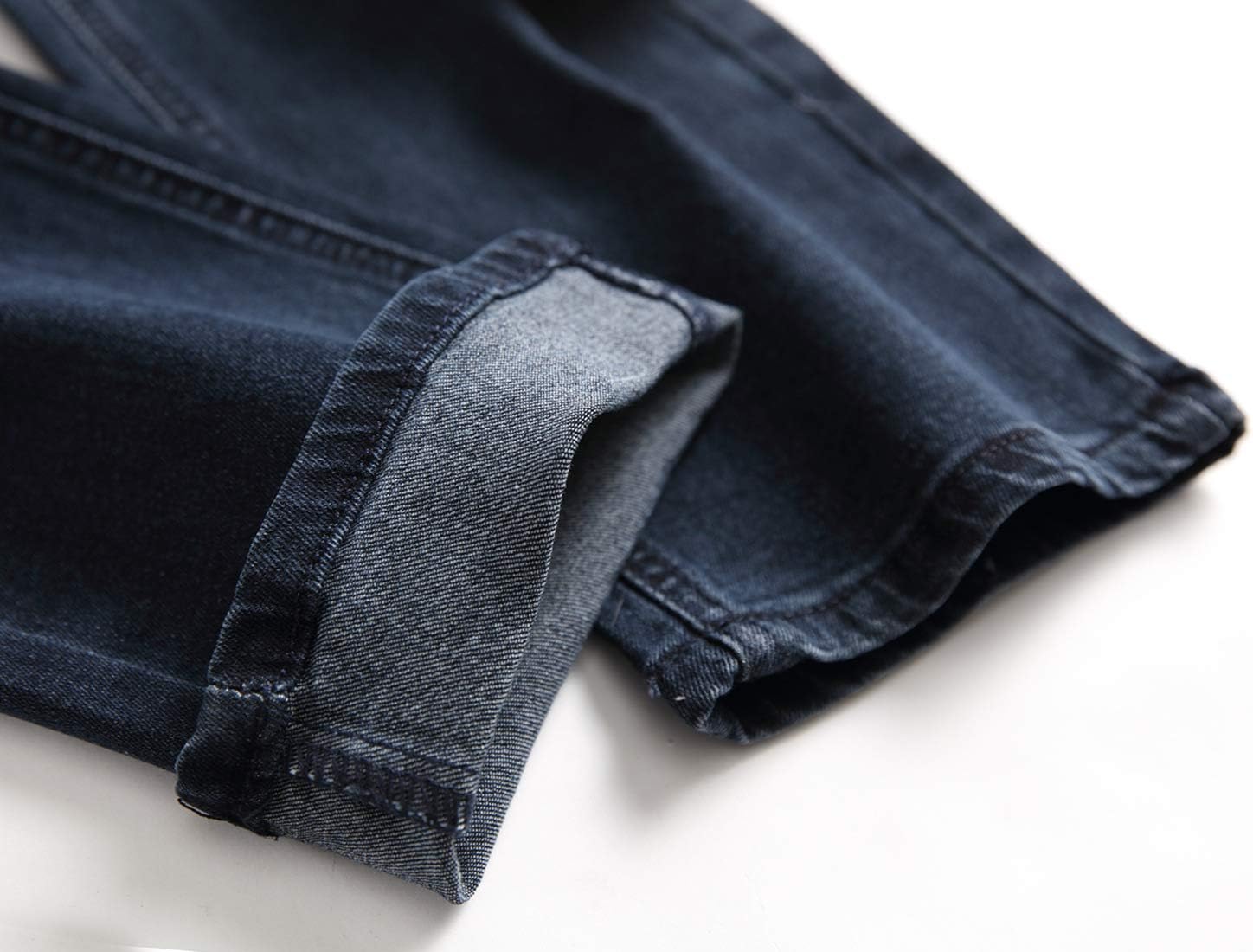 Men's Skinny Fit Ripped Destroyed Fashion Comfy Stretch Jeans Pants