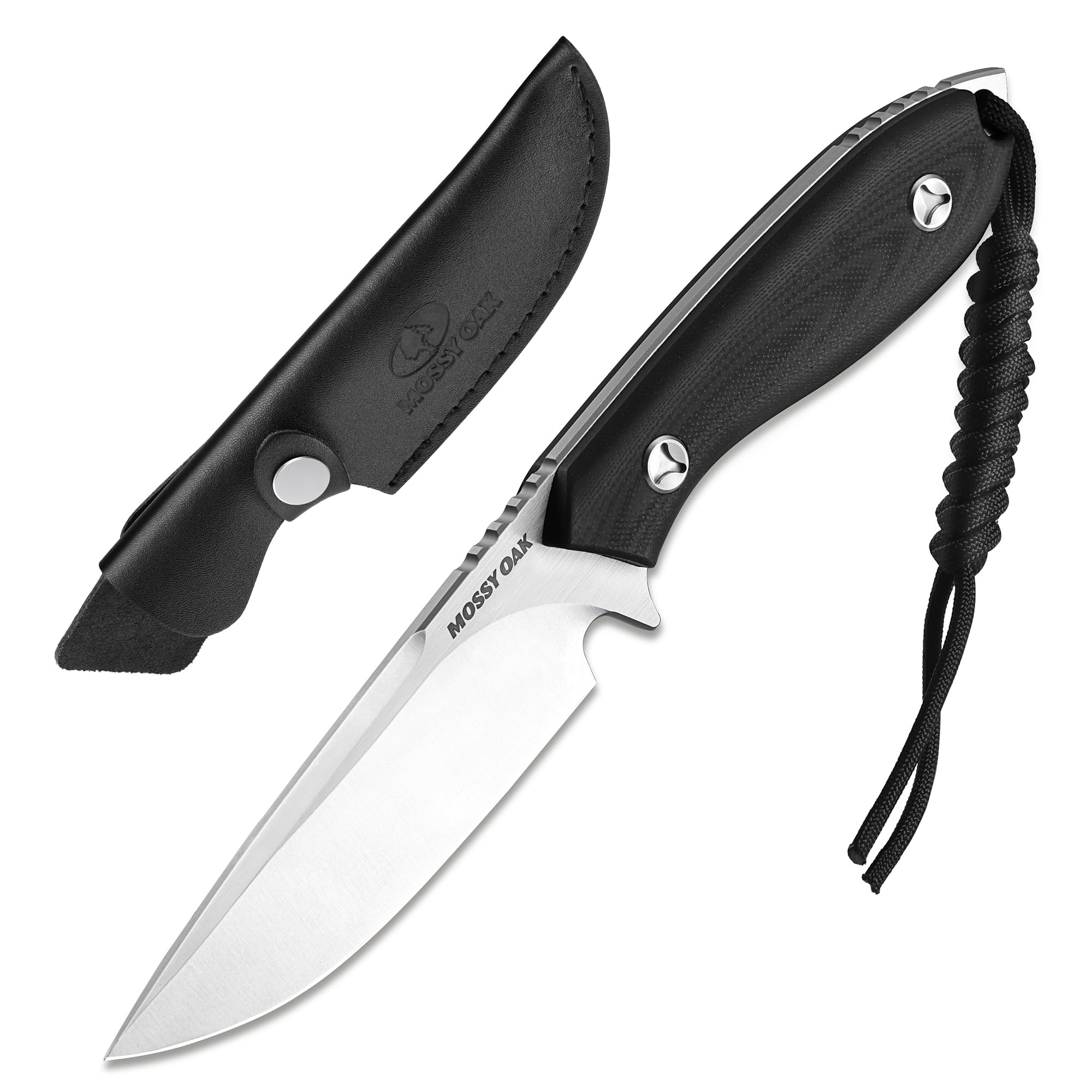 Amazon.co.jp: MOSSY OAK アウトドアナイフ シースナイフ 14C28N