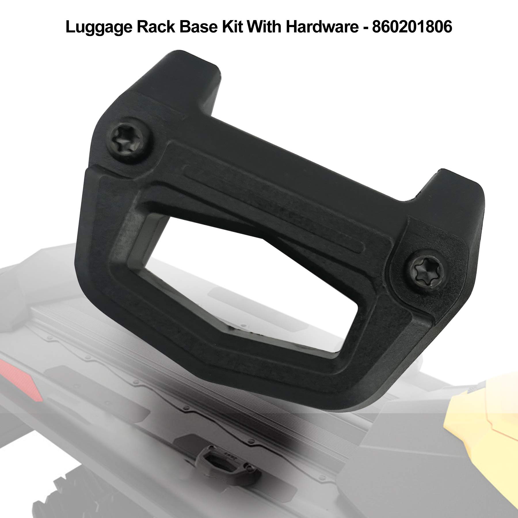 LINQ Cargo Rack Base For Ski-Doo - Fits 860201806, With Hardware Kit, Black