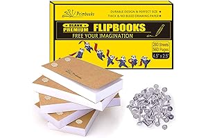 Premium Blank Flip Books: Unleash Your Inner Animator!
