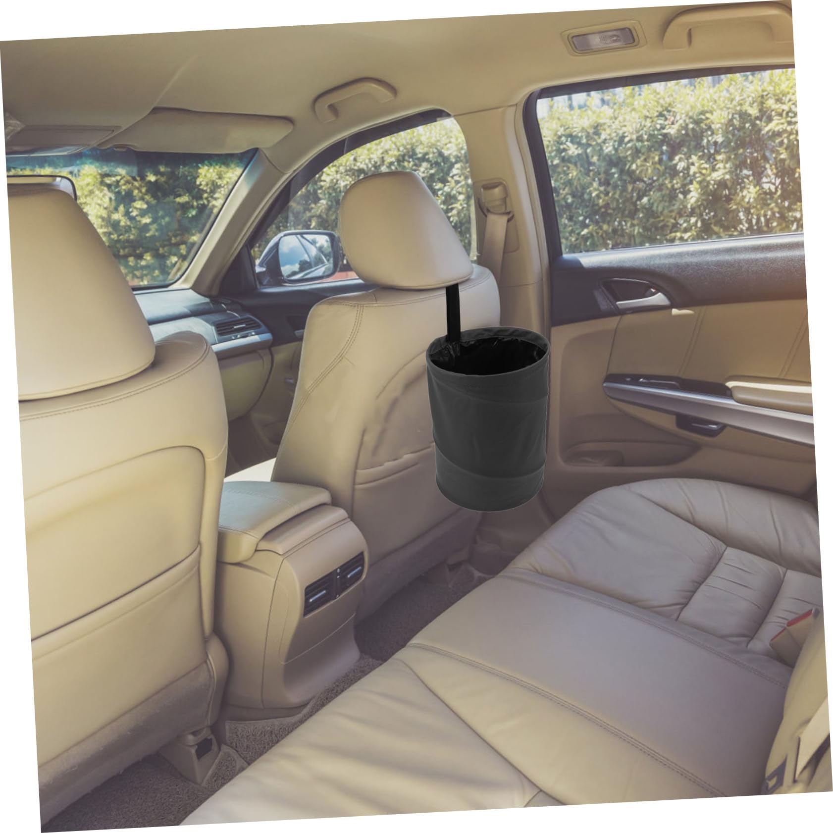 Mobestech 5pièces Poubelle De Voiture Pliable Suspendue Bac à Déchets Organisateur Compact Pour Voiture Camping Et Voyage Rangement Pratique Pour Déchets Et Objets Divers