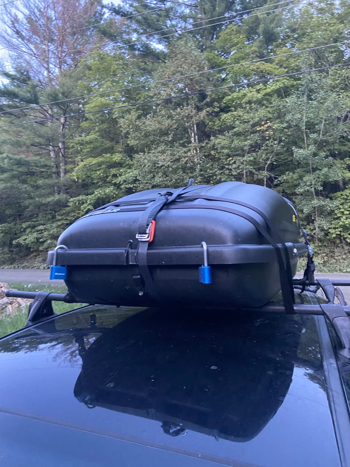 50/mo Finance JEGS Rooftop Cargo Carrier for Car Storage Large