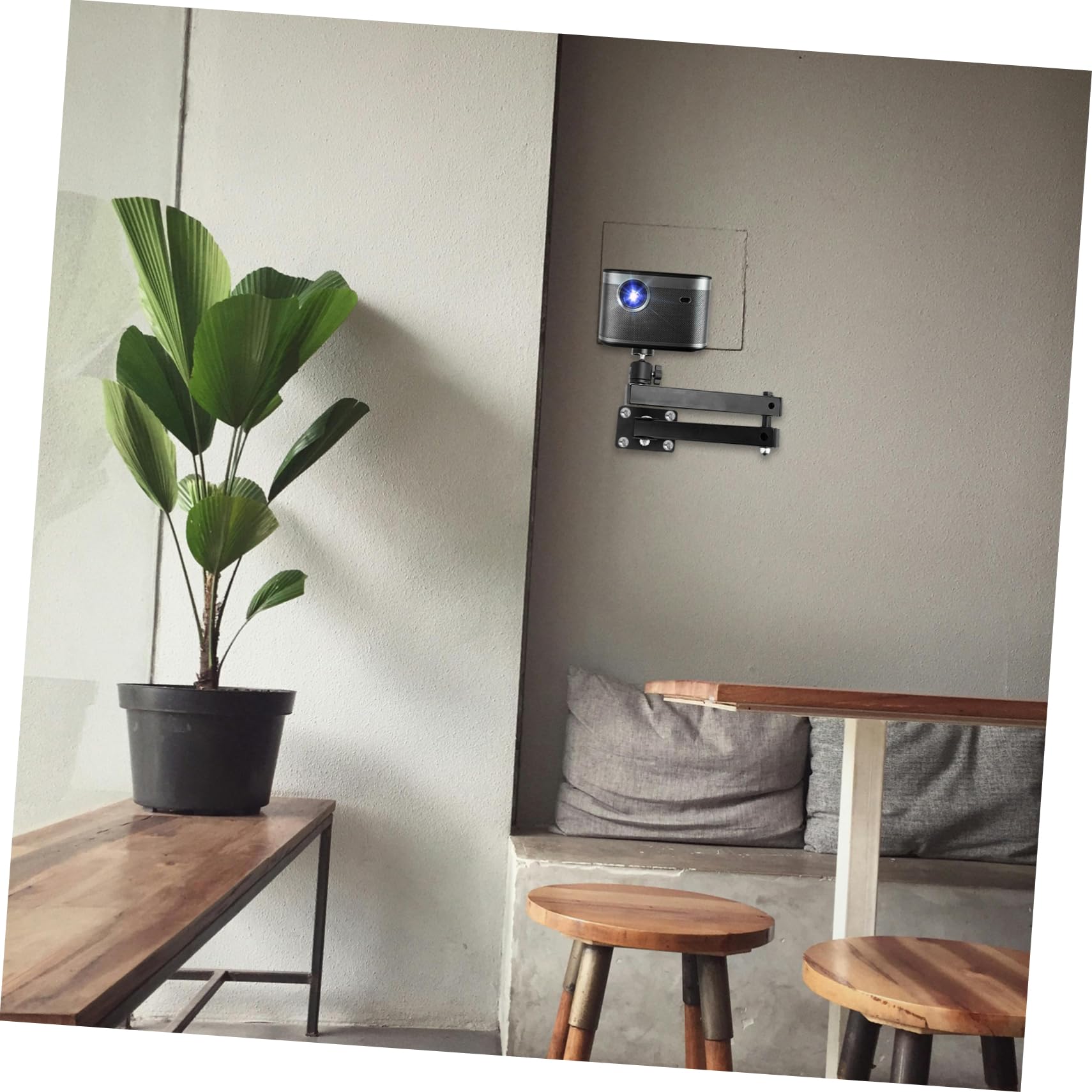 UKCOCO Support Mural pour Routeur WiFi Console Multimédia DVD Et TV Rangement Pratique pour Maison