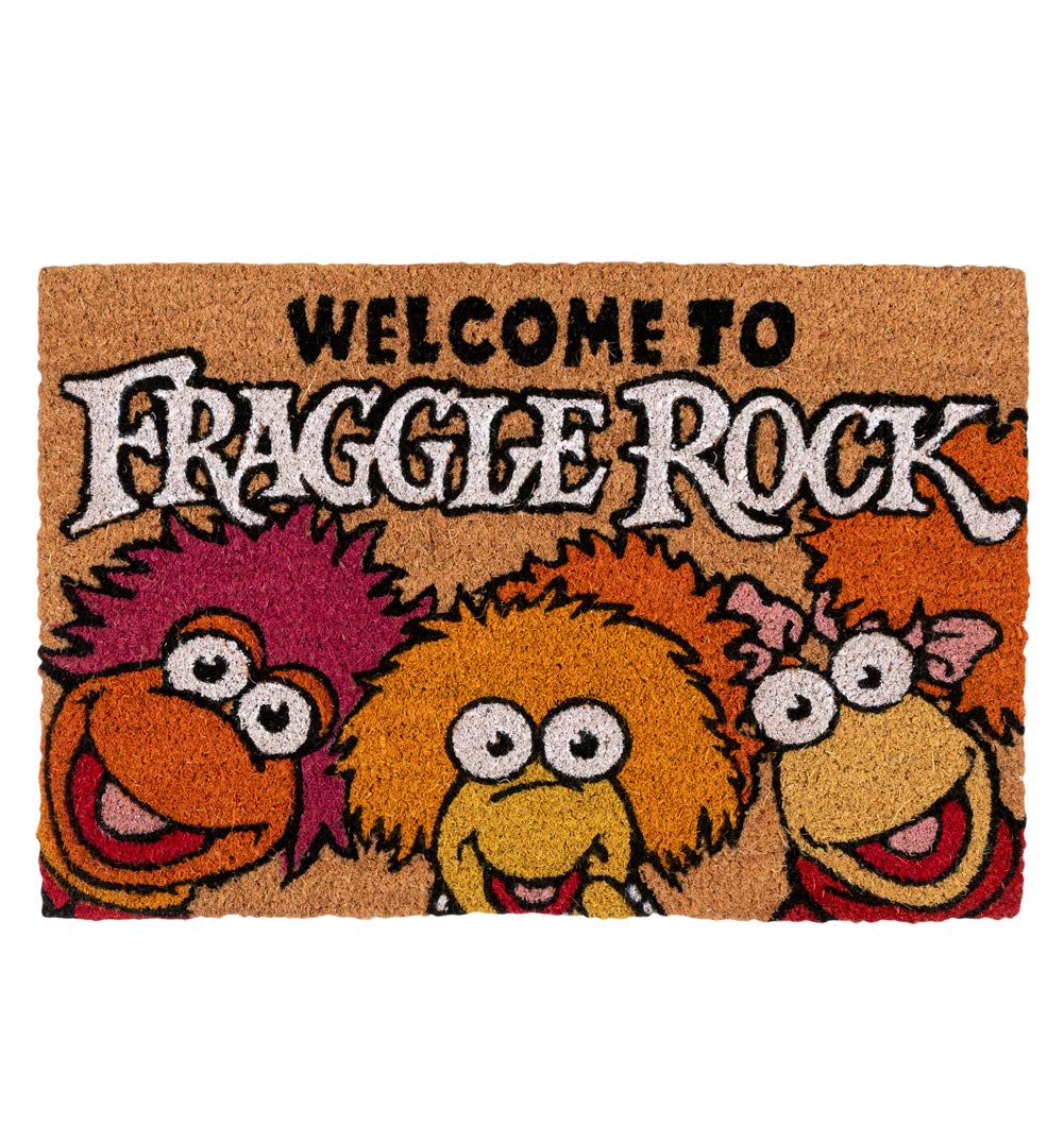 TruffleShuffle Welcome To Fraggle Rock Door Mat
