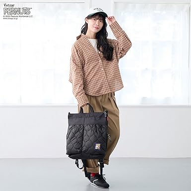 Amazon.co.jp: [ルートート] スヌーピー[リュック]IP.セオルー.パフ