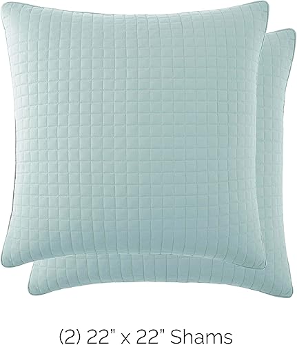 Vista 122 de Fundas Southshore Fine Linens Vilano Springs, para almohada, acolchadas, Microfibra, Pizarra, 20" x 36" 01 - Blanco brillante
