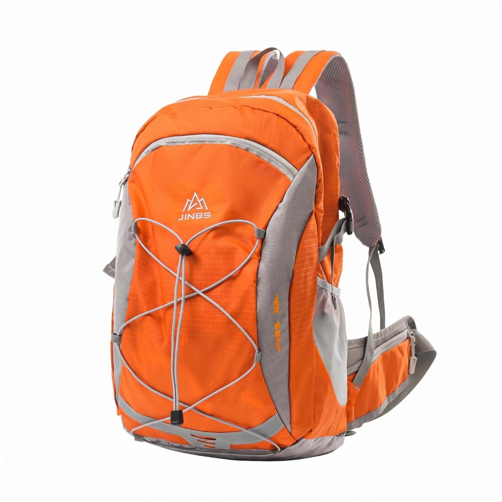 Lightweight Hiking Backpack Water-Repellent Cycling Backpack Padded Shoulder Straps Rucksack Computer Sleeve, Orange | Sporting Goods | Outdoor Sports | Camping & Hiking-image-46