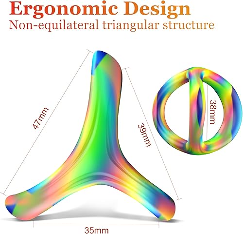 Miniatura 10 de Adorime - Anillo para el pene de silicona para hombres 3 en 1 ultra suave elástico juguete sexual para hombres color negro 01 Negro, Azul /