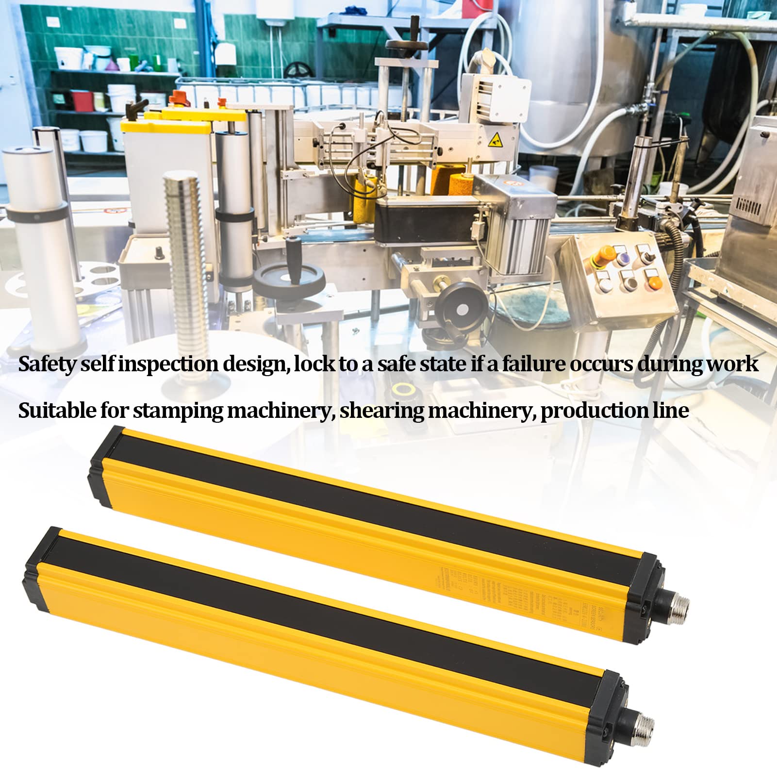 Sicherheitslichtvorhang Sensor, 0,3-2 M Erkennungsreichweite