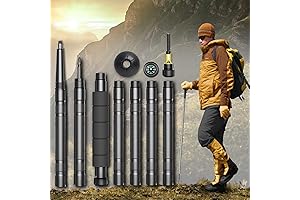 Collapsible Trekking Pole, Hike Like a Pro with Multifunction Outdoor Companion