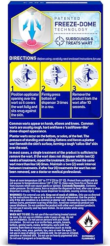 Miniatura 2 de Care Science Wart Remover Freeze, 8 aplicaciones  Eliminación de verrugas en 1 paso para verrugas comunes en manos, codos, rodillas y pies