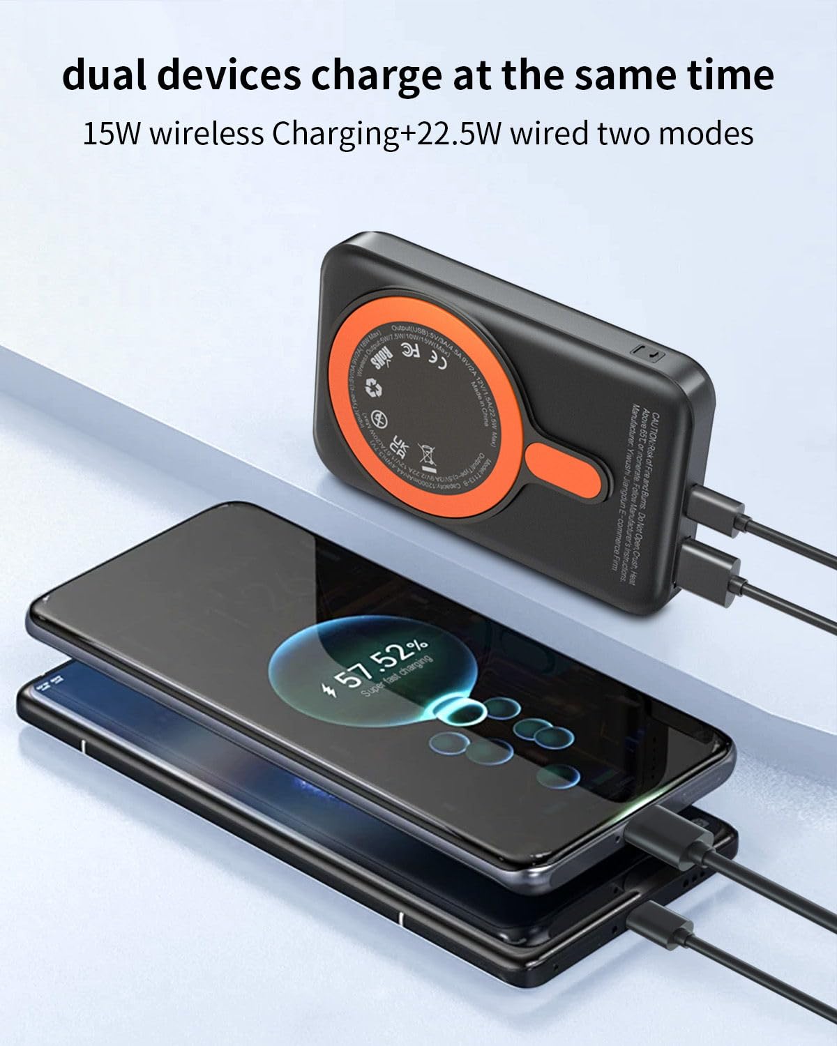 スマホアクセサリー MAGNETIC POWER BANK Magnetic Power Bank 12000mAh 22.5W Ricarica rapida