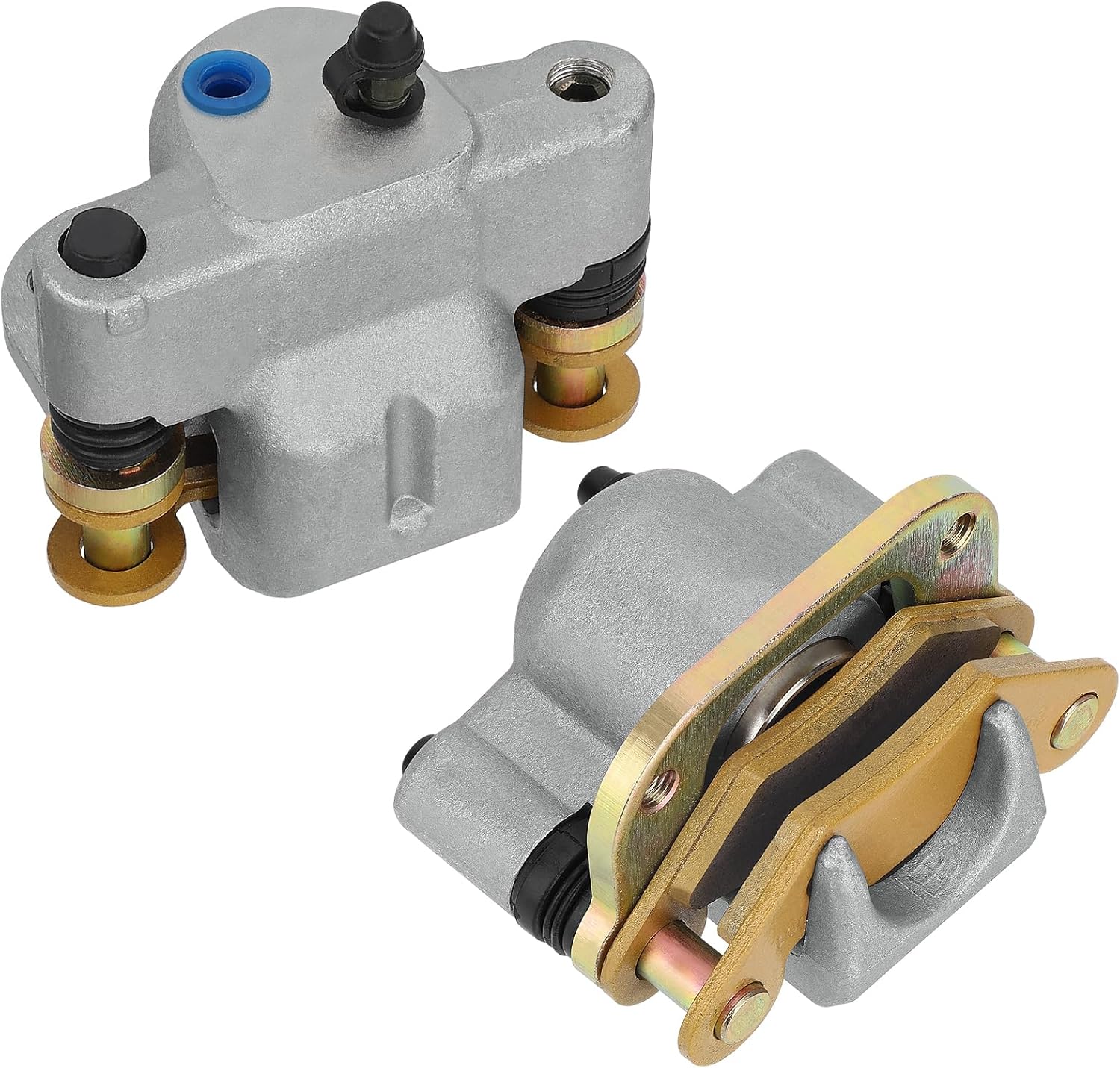 Front Brake Calipers & Hose Lines for Polaris Trail Boss 250 350L 400L 2x4 Xpress 300 400 Xplorer 300 Magnum 425-2x4 Sportsman 335 Trail Blazer 250 Sport 400L Scrambler 400 500 Big Boss 250 300 6x6