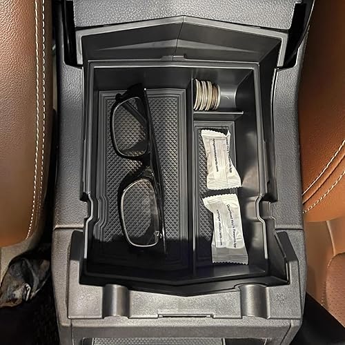 Miniatura 6 de JKCOVER Bandeja organizadora de consola central de diseño mejorado compatible con Subaru Forester 2024 2023 2022 2021 2020 2019, caja de