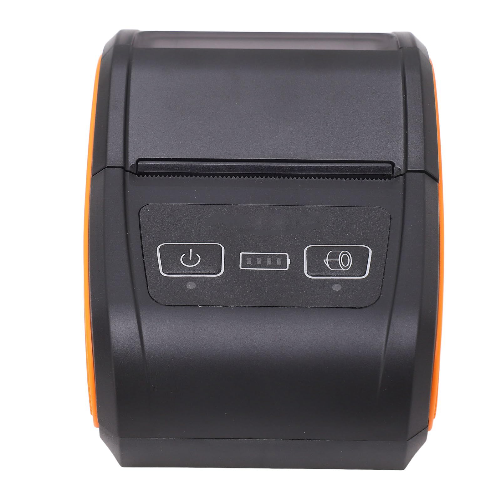 Impresora de Recibos Bluetooth de 58 mm con Velocidad de Impresión de 90 mm/s, Impresora Térmica Portátil con Batería Recargable para Código QR y Gestión de Inventario