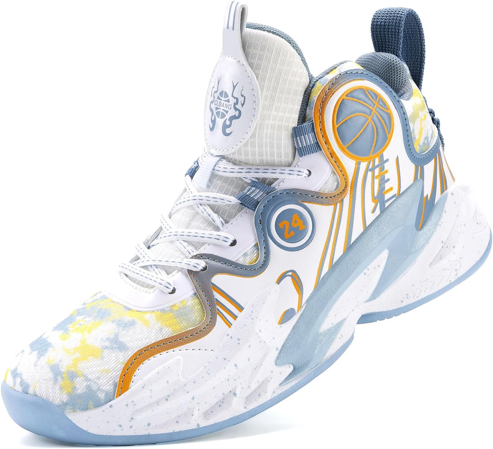 light blue basketball shoes