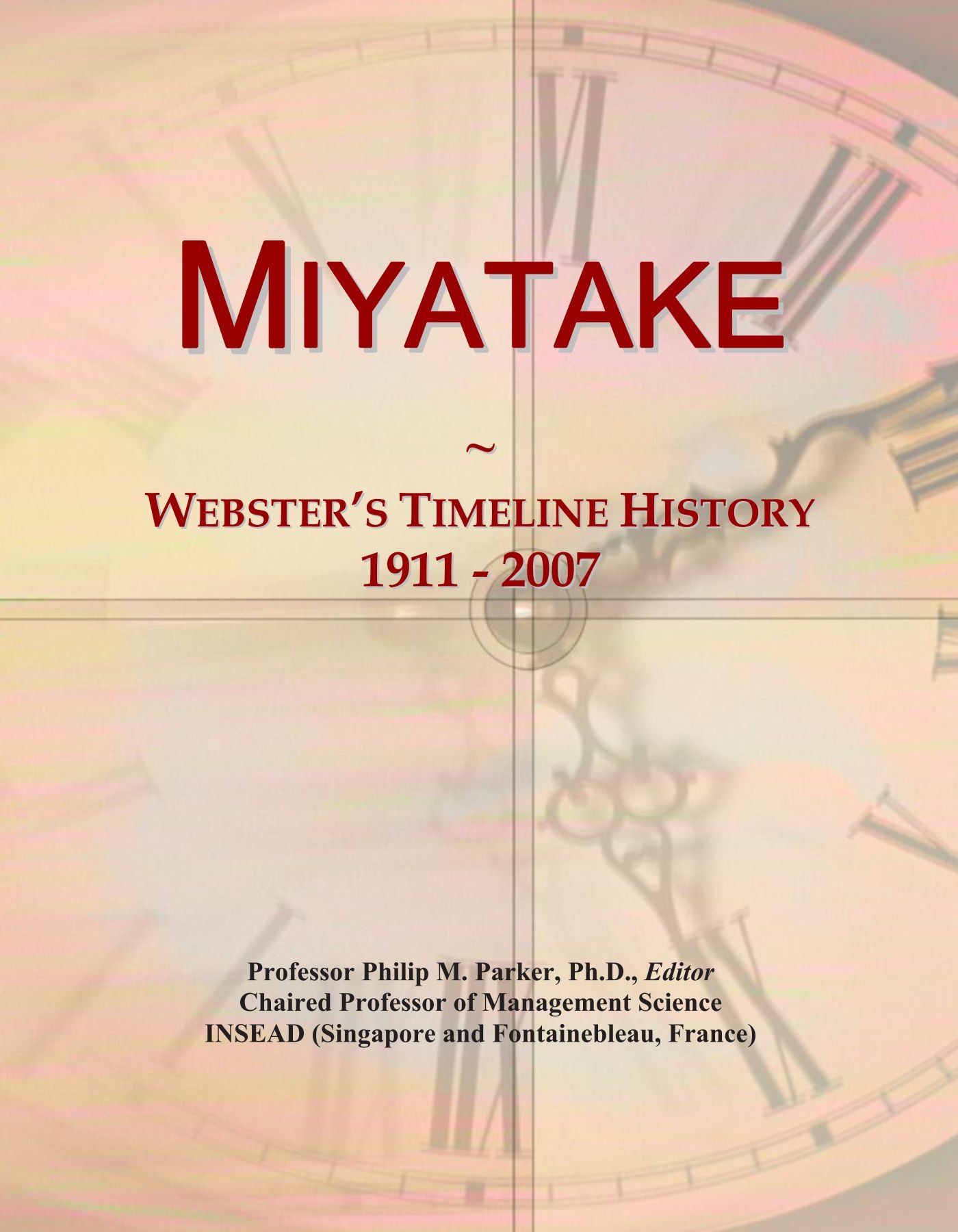 Miyatake: Webster's Timeline History, 1911 - 2007