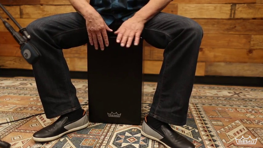 Watch Remo CR-P620-70 Crown Percussion Cajon Drum - Black on