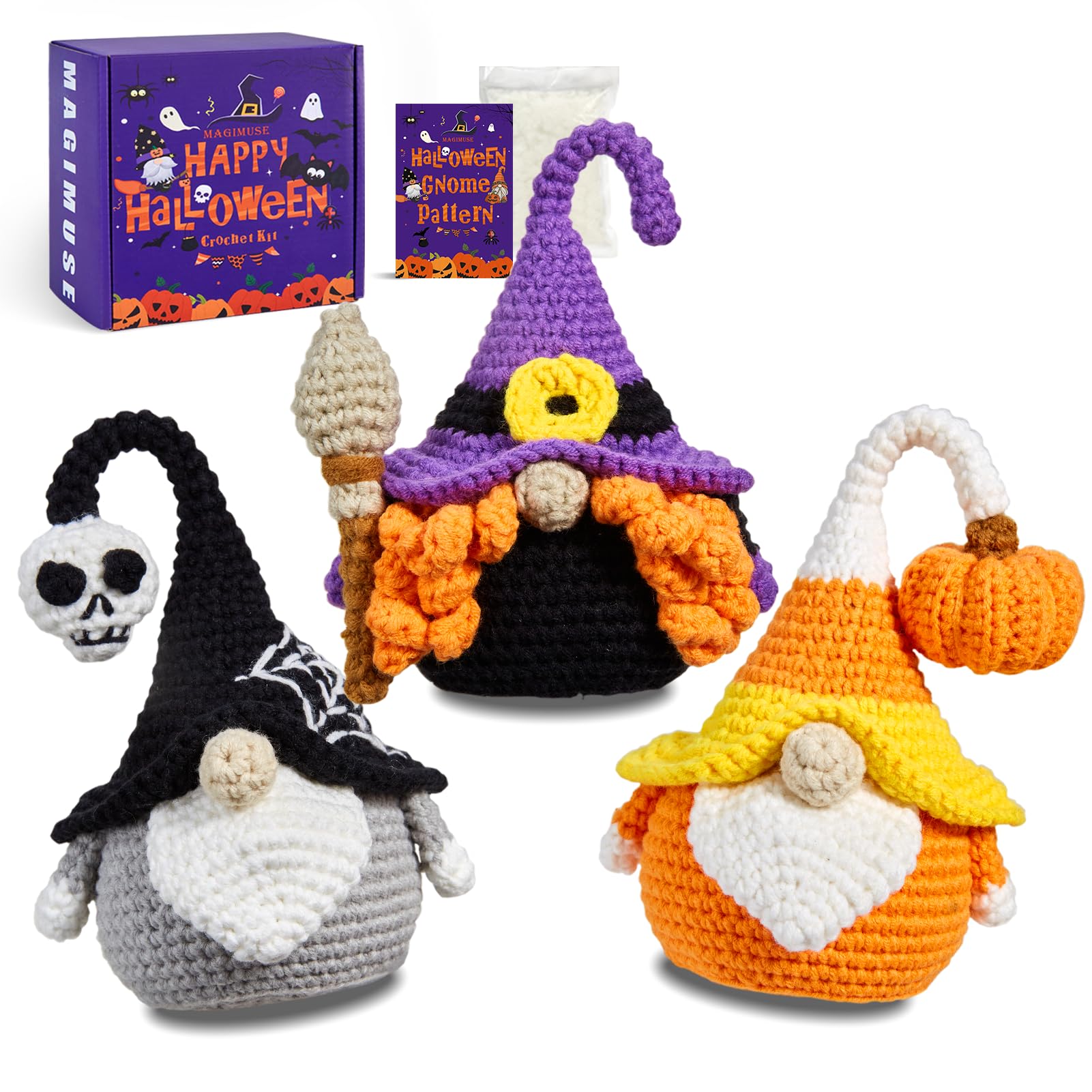 Amazon.com: MAGIMUSE Crochet Kit for Beginners Crochet Starter