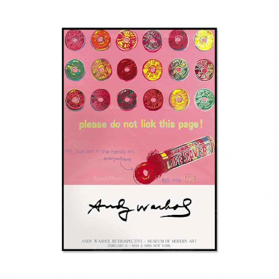 Amazon.co.jp: Andy Warhol アンディウォーホルポスターライフ