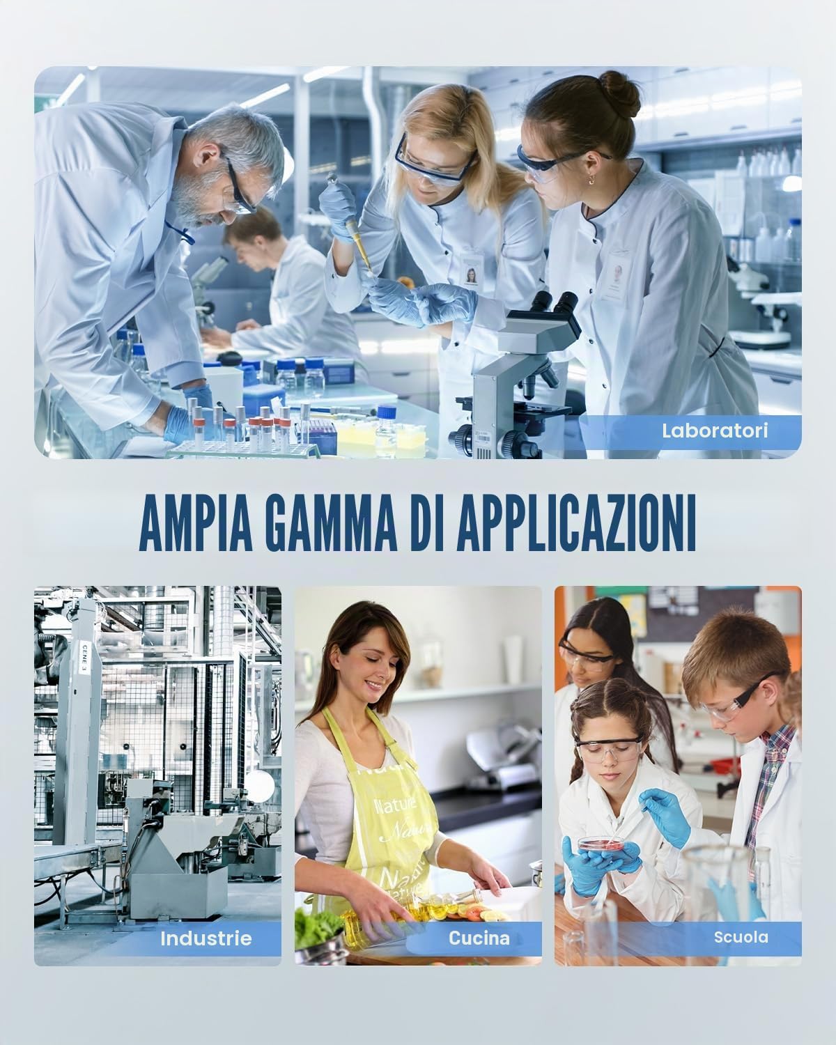 Bilancia di Precisione 0,01 g, Bilancia di Analisi di Laboratorio Altamente Precisa, Bilancia Contapezzi Ideale per l'industria, la Cucina, Gli Alimenti, i Gioielli, 5000 g x 0,01 g