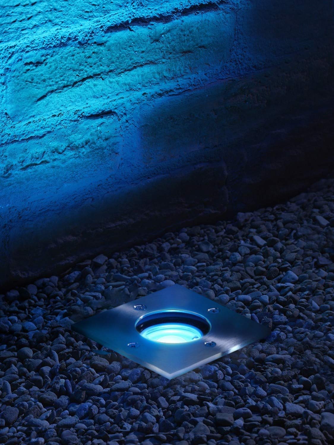 Auraglow Reflektory Wpuszczane Zmiana Koloru IP67, GU10 Smart, Zestaw 4