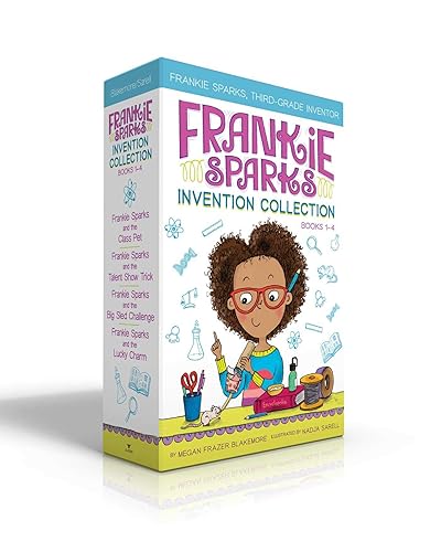 Frankie Sparks Invention Collection Books 1-4 (Boxed Set): Frankie Sparks and the Class Pet; Frankie Sparks and the Talent Show Trick; Frankie Sparks ... Challenge; Frankie Sparks and the Lucky Charm