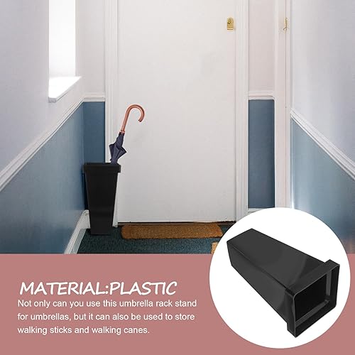 Miniatura 9 de Healifty Soporte para paragüas, soporte para paraguas, bastones para caminar, soporte para paraguas, cubo de barril, jarrón de suelo, organizador