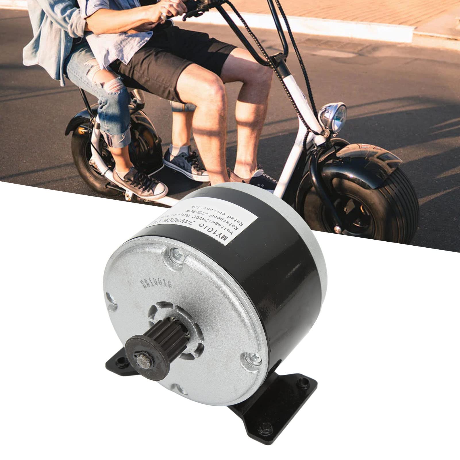 Zestaw PaskóW do Silnika Hulajnogi Elektrycznej Szybki Stop Aluminium 300 W do Rowerów Elektrycznych i Skuterów z Gumowym Paskiem