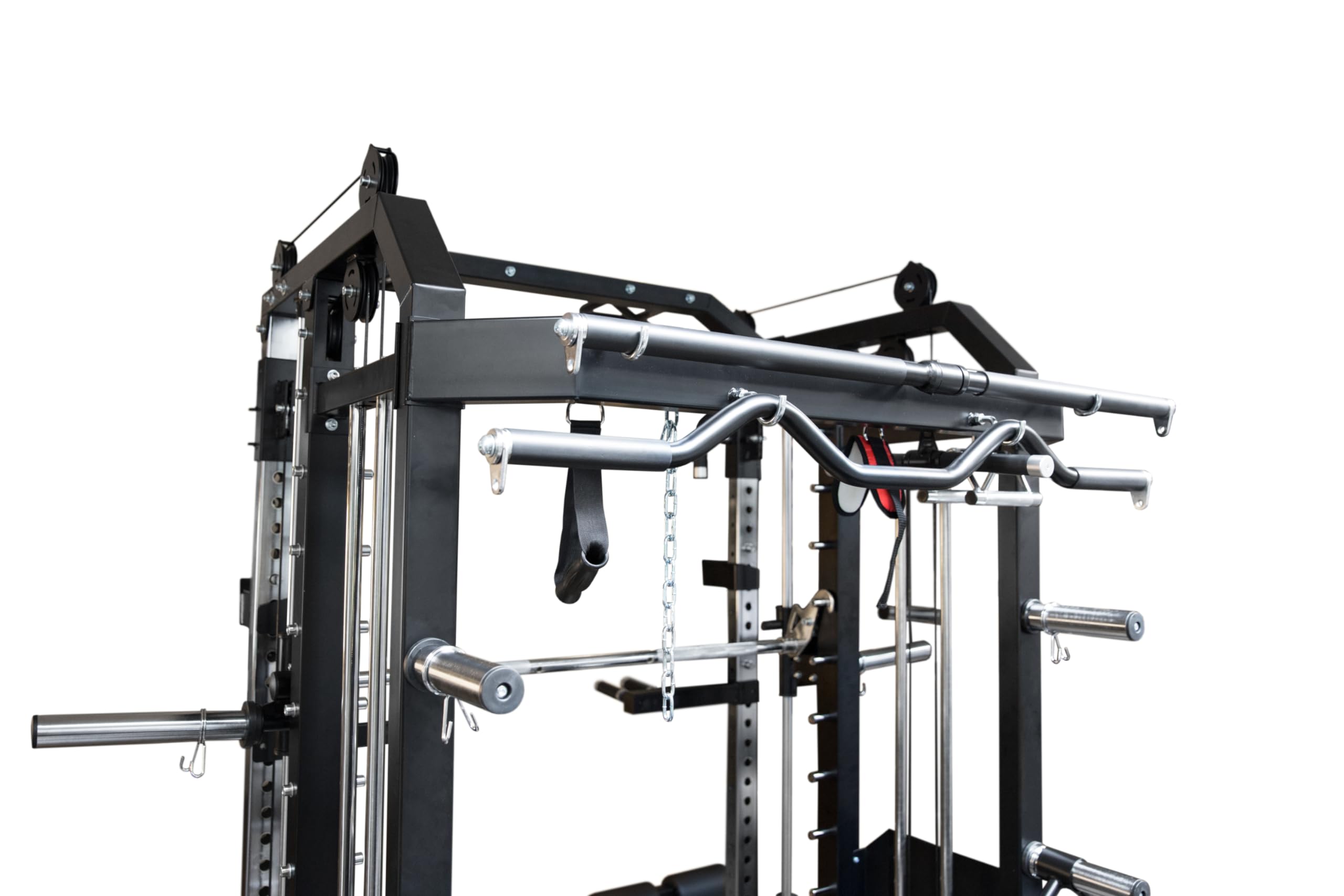 Newton- CSR1000- Homegym - Multistation Powerrack avec Barre guidée