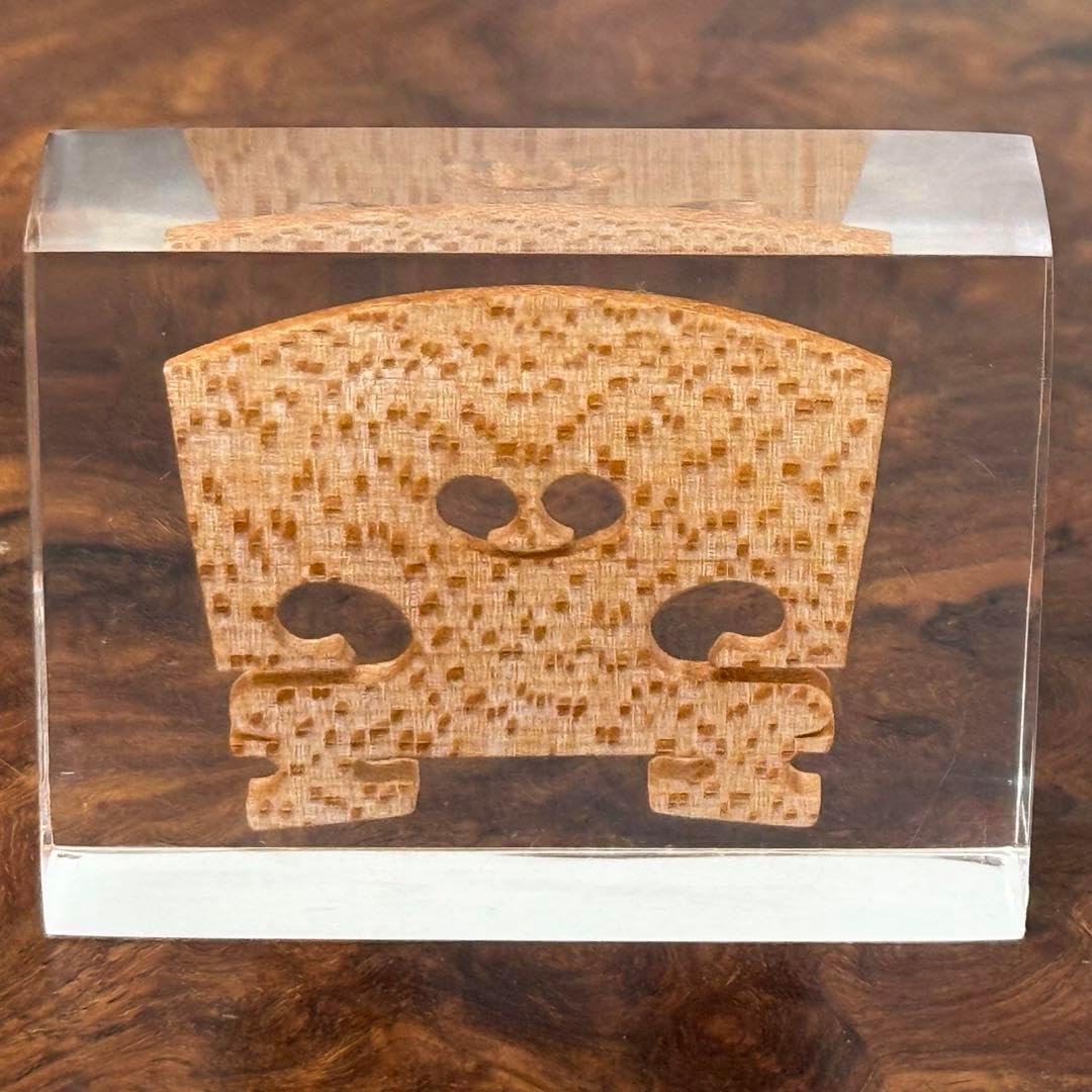 ATELIER A.MOINIER 駒入りペーパーウェイト フランス製 希少】ATELIER