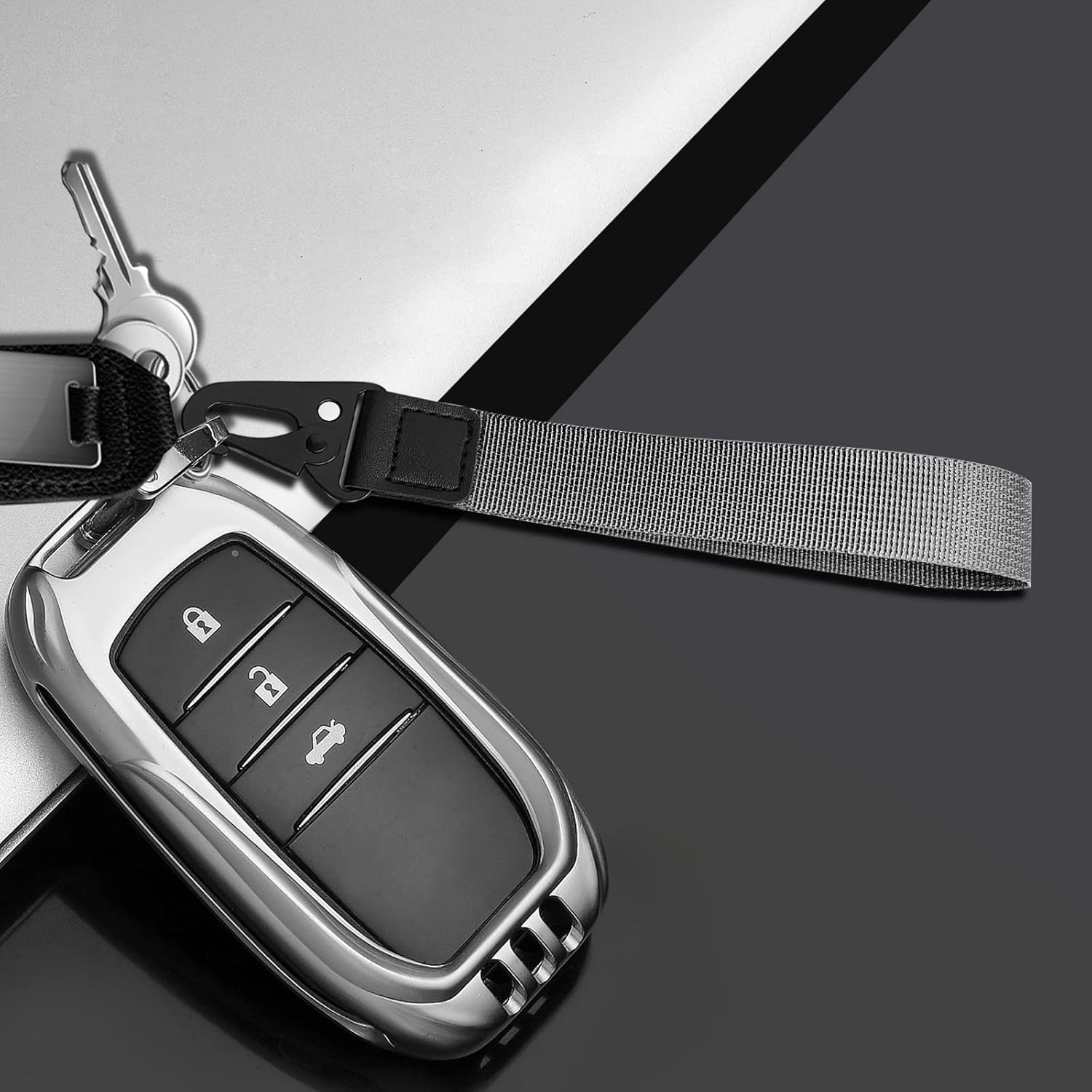 Idakekiy Wristlet Strap for Key, Hand Wrist Lanyard Key Chain Holder for Men and Women - Image 4