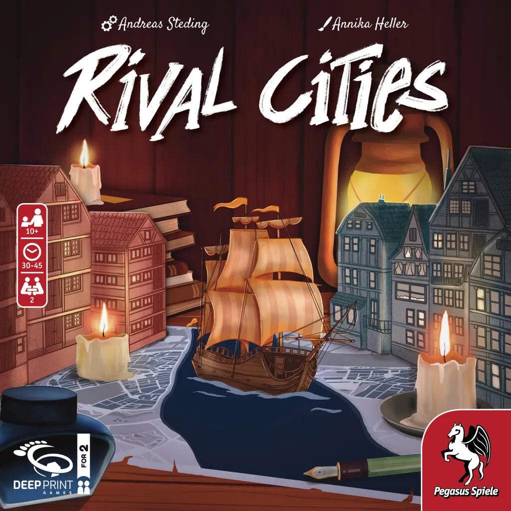 Pegasus Spiele Rival Cities (Deep Print Games)