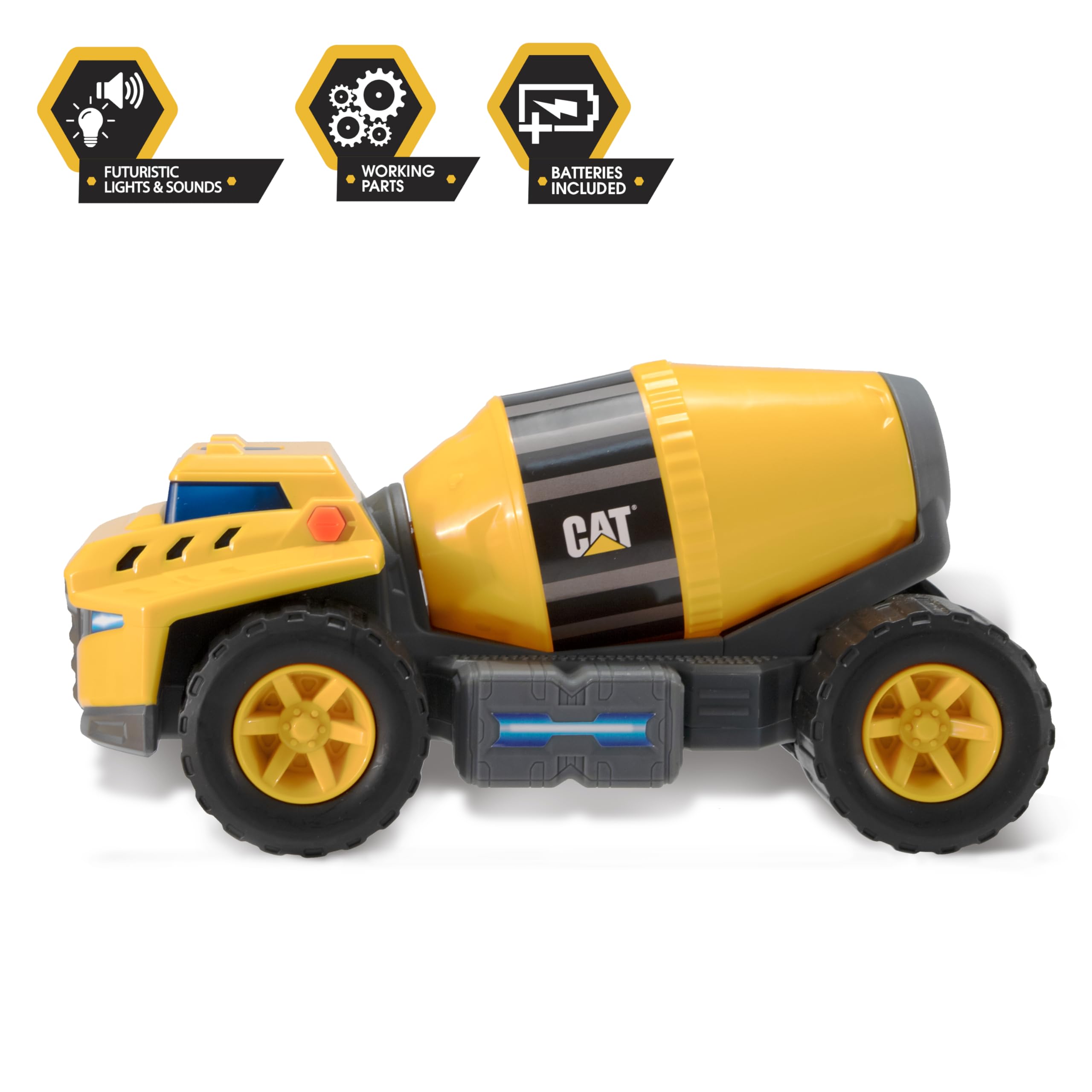 Amazon.com: CAT Construction Toys, Future Force Cement Mixer