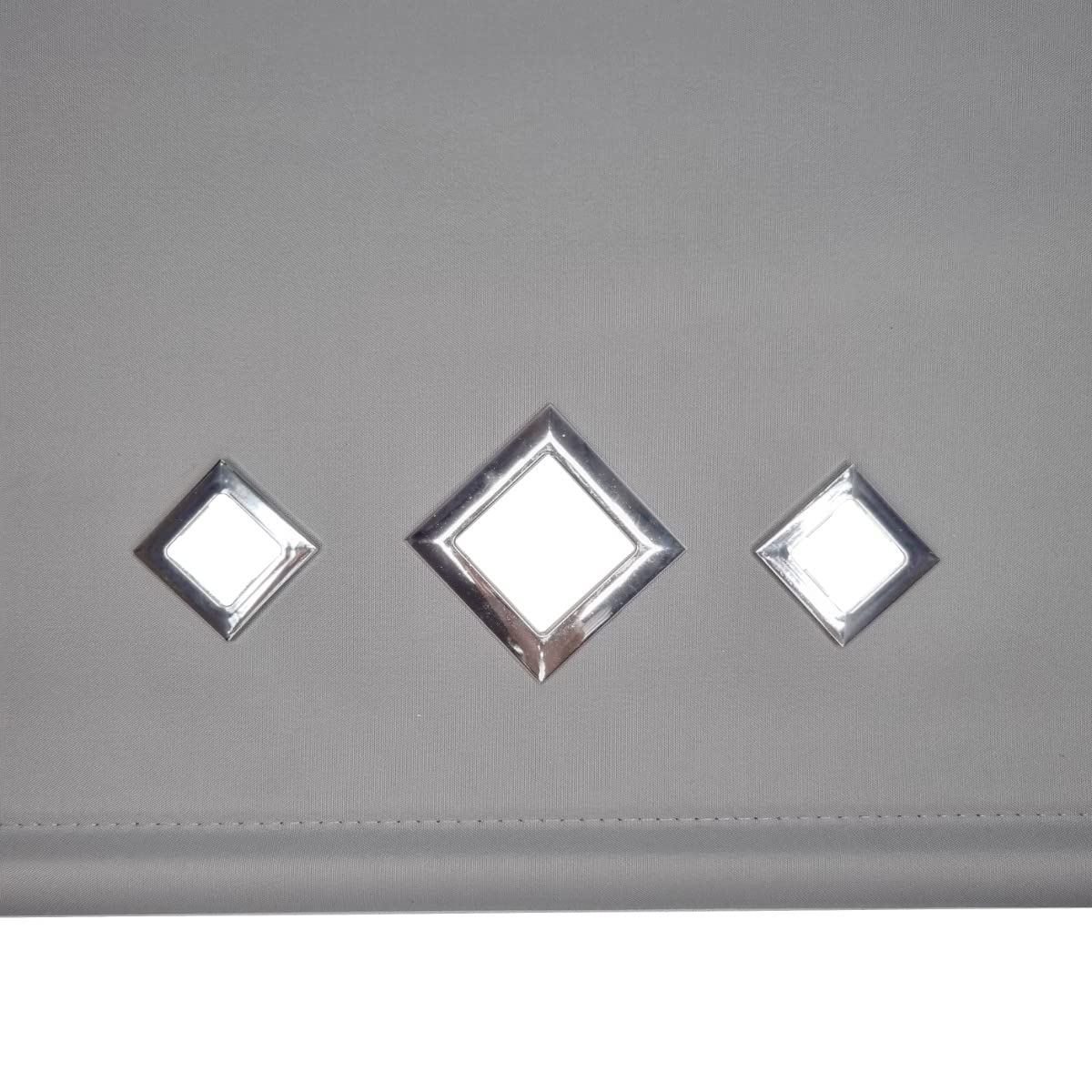 Furnished Stores enrouleurs sur Mesure avec œillets Triple Diamant, Blanc, 150cm x 210cm