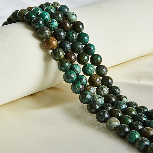 Miniatura 6 de 45 cuentas de lepidolita de 0.315 pulgadas (0.315 in), cuentas de piedras preciosas naturales redondas sueltas para hacer joyas