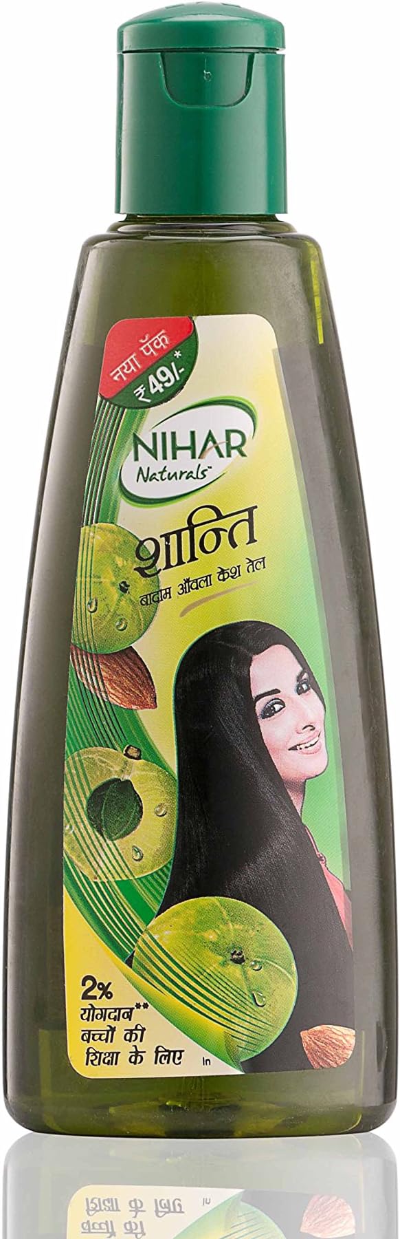 Nihar Naturals Shanti Badam Amla Hair Oil, 175ml
