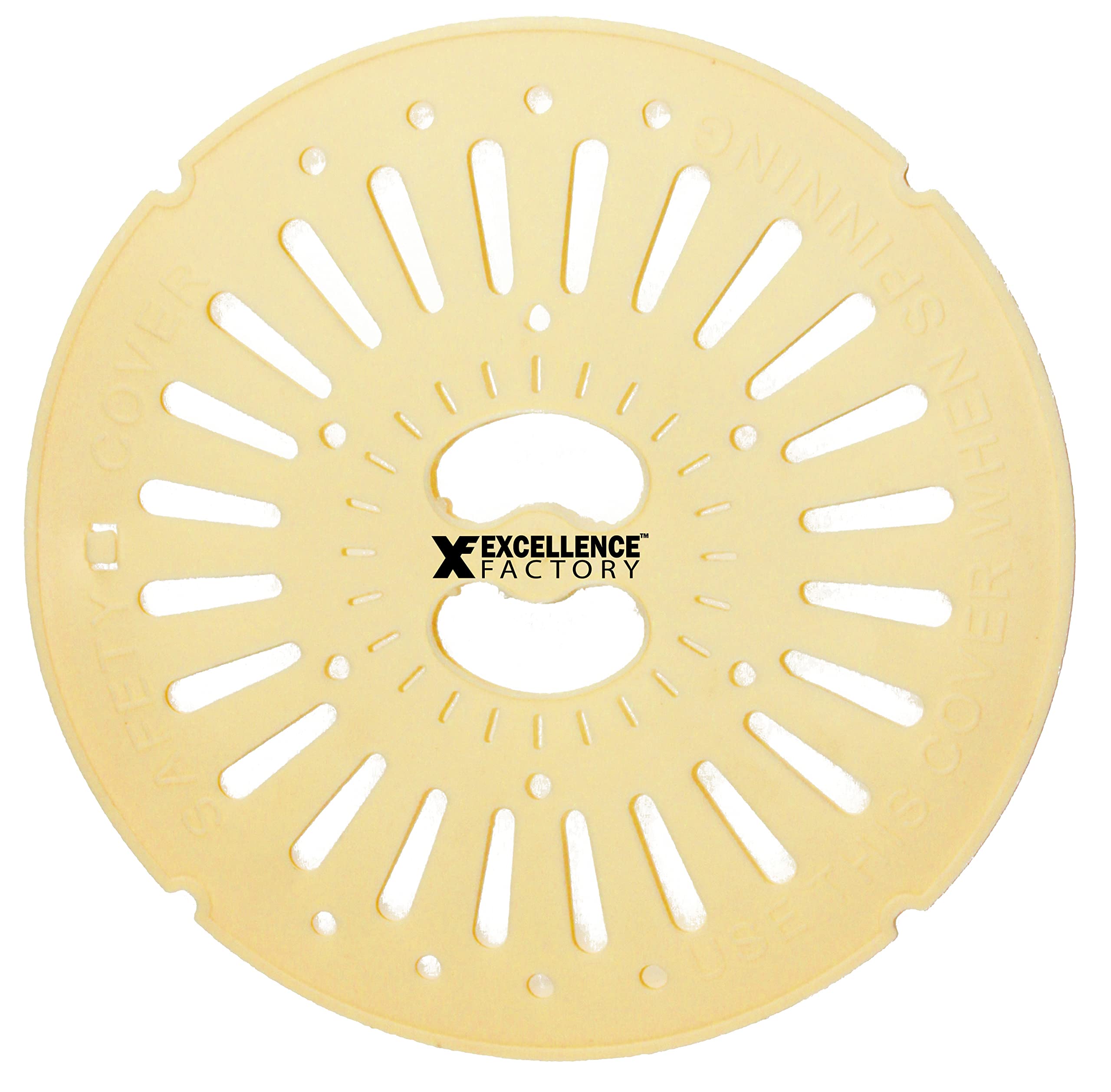 26CM Washing Machine Dryer Spin Cap Suitable For All Brands & LG Washing Machine accessories / Spare Parts / Spin Cover / Dryer Spinner Safety Lid & Plate - Yellow - 1U